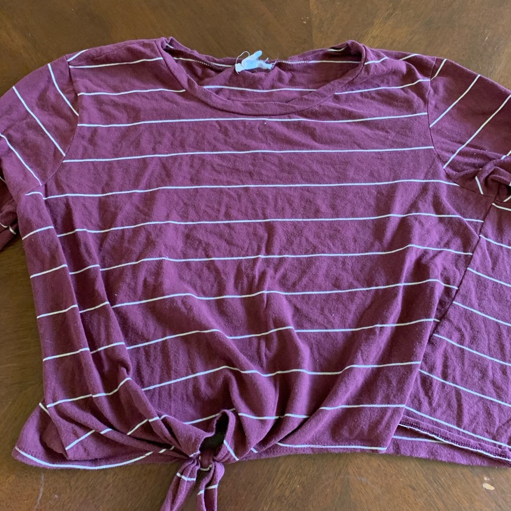 martin striped long sleeve full tilt shirt